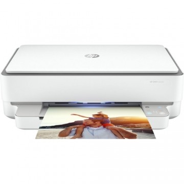 Мультифункциональный принтер HP 6020e Wi-Fi Белый