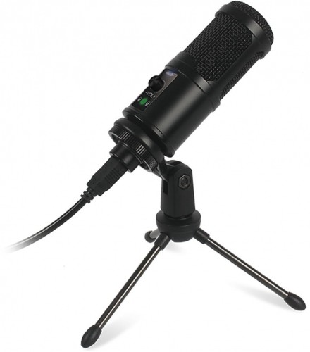 Omega microphone Varr Gaming Tube, black (45589) image 1
