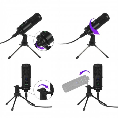 Omega microphone Varr Gaming Tube, black (45589) image 3