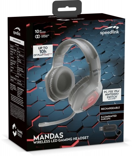 Speedlink headset wireless Mandas (SL-860100BK) image 5