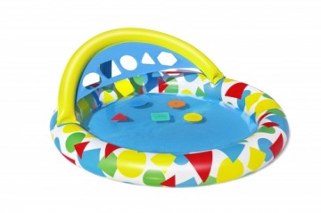 Best Way BESTWAY Splash & Learn Kiddie Pool, 1.20m x 1.17m x 46cm, 52378