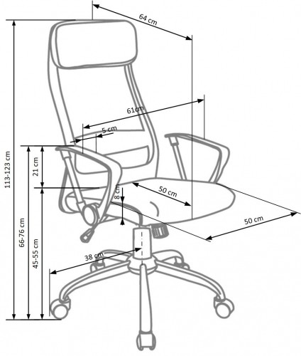 Halmar ZOOM office chair image 3