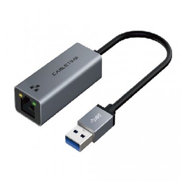 Extradigital Adapter USB3.0 A-RJ45, 1000Mbps, 0.15m