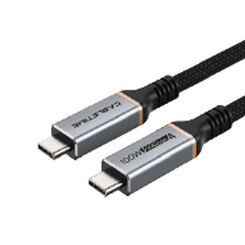 Extradigital Premium cable USB4, Type C - Type C, 40Gbps, 100W, 20V/ 5A, 8K/ 60HZ, 1m image 1