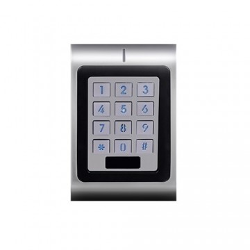 Hismart Dual-Entry Standalone Access Control with Keypad and Card Reader, EM/Mifare, IP66