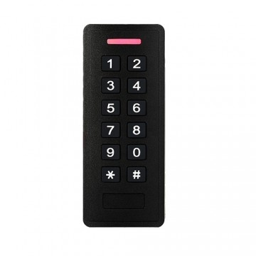 Hismart Standalone Access Control with Keypad and Card Reader, K2-MF, EM/Mifare, IP66