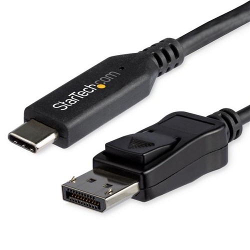 USB C uz Display Porta Adapteris Startech CDP2DP146B           (1,8 m) Melns image 1