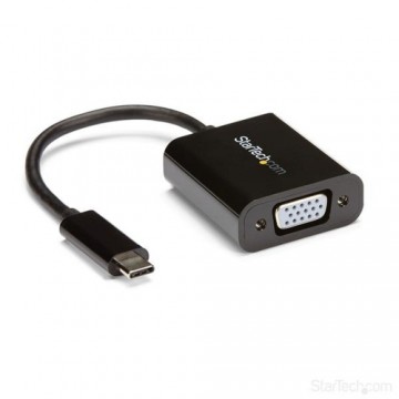 USB C uz VGA Adapteris Startech CDP2VGA              Melns
