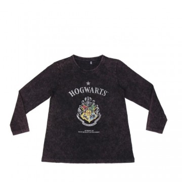 Bērnu Garpiedurkņu T-krekls Harry Potter Tumši pelēks