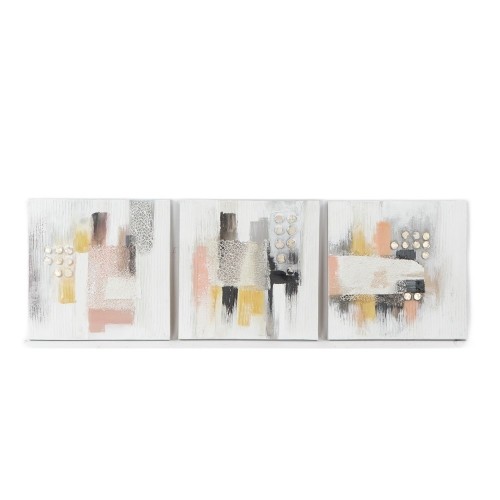 Glezna DKD Home Decor Abstrakts (60 x 2.8 x 60 cm) (3 pcs) image 1