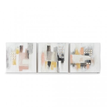 Glezna DKD Home Decor Abstrakts (60 x 2.8 x 60 cm) (3 pcs)