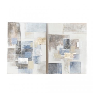 Glezna DKD Home Decor Abstrakts (90 x 3.5 x 120 cm) (2 pcs)