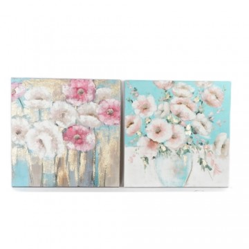 Glezna DKD Home Decor Vāze (100 x 3.5 x 100 cm) (2 pcs)