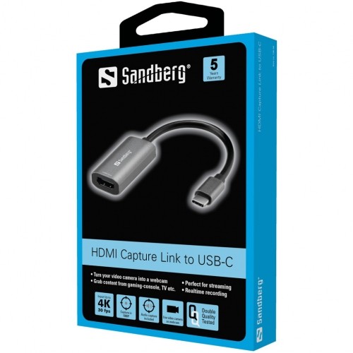 Sandberg 136-36 HDMI Capture Link to USB-C image 2