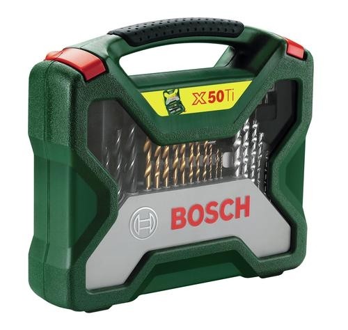 Bosch 50 Piece X-Line Titanium Accessory Set image 1