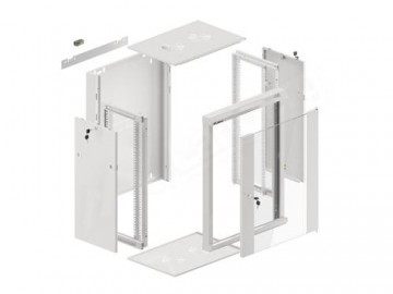 Lanberg WFFA-5415-10S rack cabinet 15U Wall mounted rack Grey