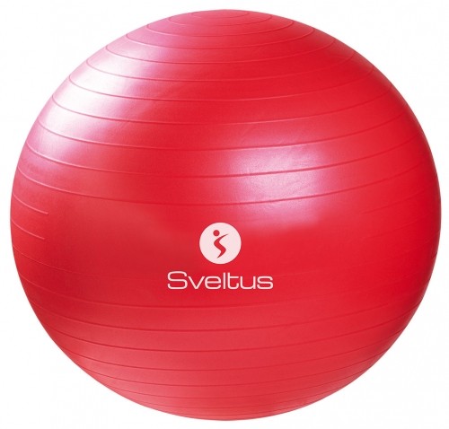 Gym ball SVELTUS Anti burst  65 cm red + package image 1