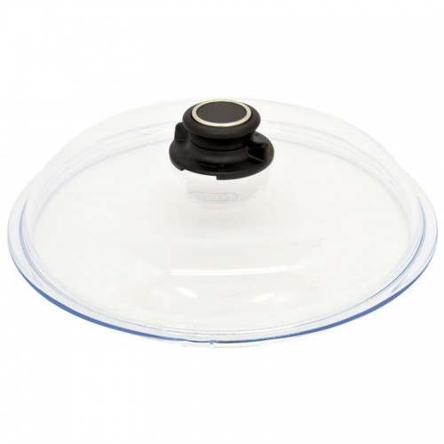 Glass Lid AMT Gastroguss 020EZ1L, lid knob with ventilation image 1