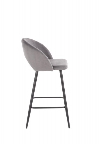 Halmar H96 bar stool, color: grey image 3