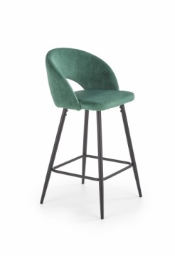 Halmar H96 bar stool. color: dark green