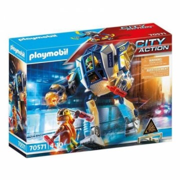 Playset City Action Police Robot: Operation Special Playmobil 70571 (50 pcs)