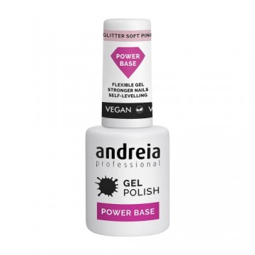 Nagu laka Andreia Professional Glitter Soft Pink (105 ml)