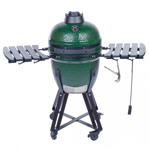 Ceramic barbecue KAMADO TasteLab 18 Green with accessories image 3