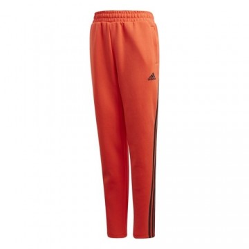 Garās sporta bikses Adidas Tapered Zēni Oranžs