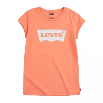 Sieviešu Krekls ar Īsām Piedurknēm Levi's Batwing Oranžs Laša krāsas