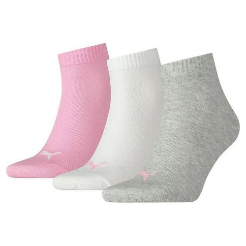 Спортивные носки Puma Quarter Plain Серый Розовый Белый image 1