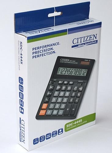 Citizen SDC-444S calculator Desktop Basic Black image 2