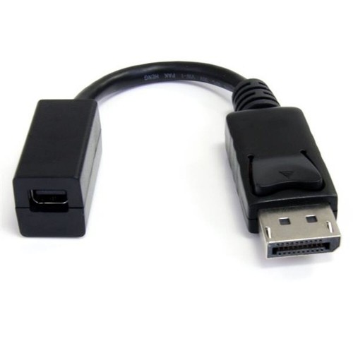 Адаптер Mini DisplayPort — DisplayPort Startech DP2MDPMF6IN          4K Ultra HD Чёрный image 1