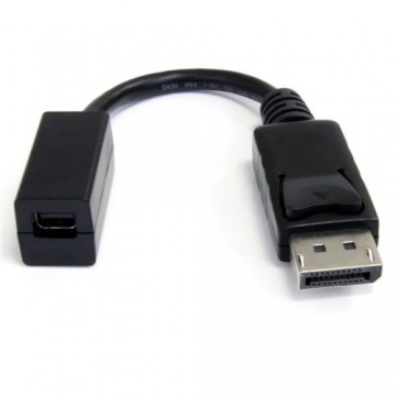 Адаптер Mini DisplayPort — DisplayPort Startech DP2MDPMF6IN          4K Ultra HD Чёрный