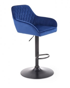 Halmar H103 bar stool dark blue