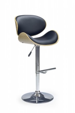 Halmar H44 bar stool color: light oak/black