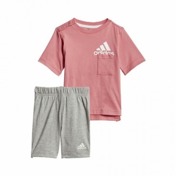 Bērnu Sporta Tērps Adidas Badge of Sport Summer Korāļi