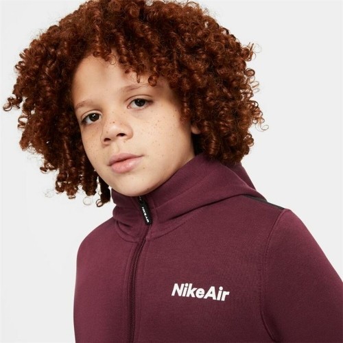 Детская спортивная куртка Nike Air Тёмно Бордовый image 5