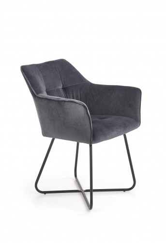 Halmar K377 chair, color: grey image 1