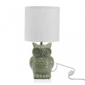 Bigbuy Home Galda lampa Pūce Keramika (16 x 16 x 32,5 cm)