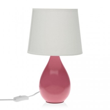 Bigbuy Home Настольная лампа Roxanne Розовый Керамика (20 x 35 x 20 cm)