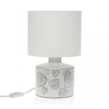 Bigbuy Home Настольная лампа Cozy сердца Керамика (22,5 x 35 x 22,5 cm)
