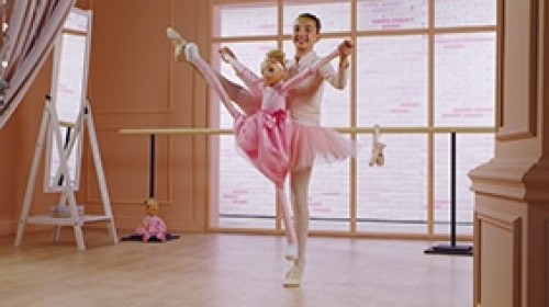 BAMBOLINA lelle Ballerina Molly Dance With Me ar 3 klasiskām dziesmām, BD1921 image 2