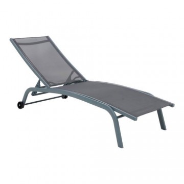 Шезлонг DKD Home Decor PVC Alumīnijs (187,5 x 64 x 97 cm)