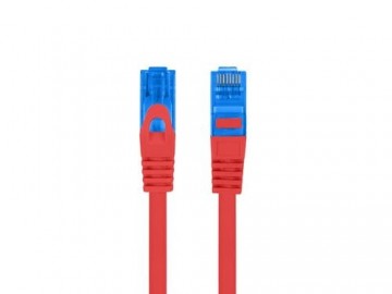 Lanberg PCF6A-10CC-0200-R networking cable Red 2 m Cat6a S/FTP (S-STP)