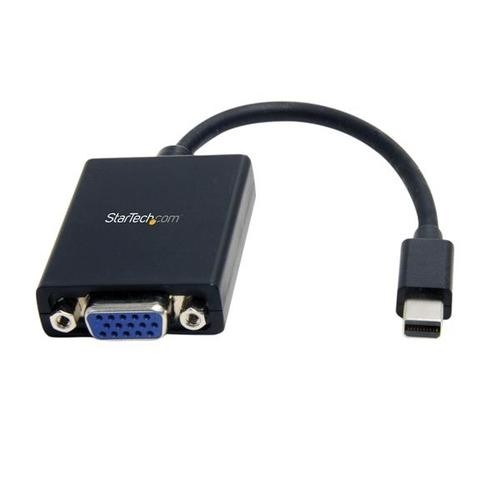  Mini DisplayPort to VGA Adapter - Active Mini DP to VGA Converter - 1080p Video - VESA Certified - mDP or Thunderbolt 1/2 Mac/PC to VGA Monitor/Display - mDP 1.2 to VGA Dongle image 1