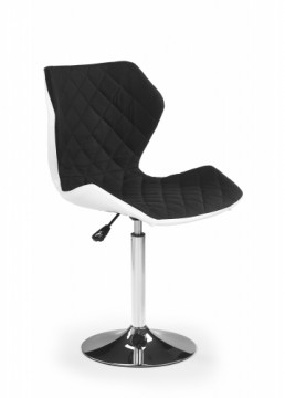 Halmar MATRIX 2 bar stool, color: white / black