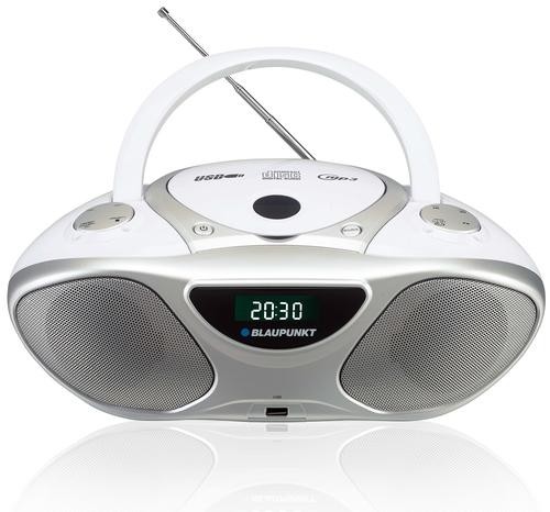 Blaupunkt BB14WH CD player CD recorder Silver, White image 2
