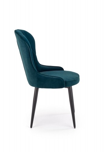 Halmar K366 chair, color: dark green image 3