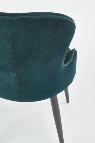 Halmar K366 chair, color: dark green image 5