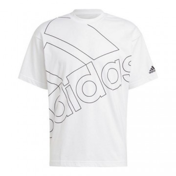 Футболка с коротким рукавом мужская Adidas Giant Logo Белый